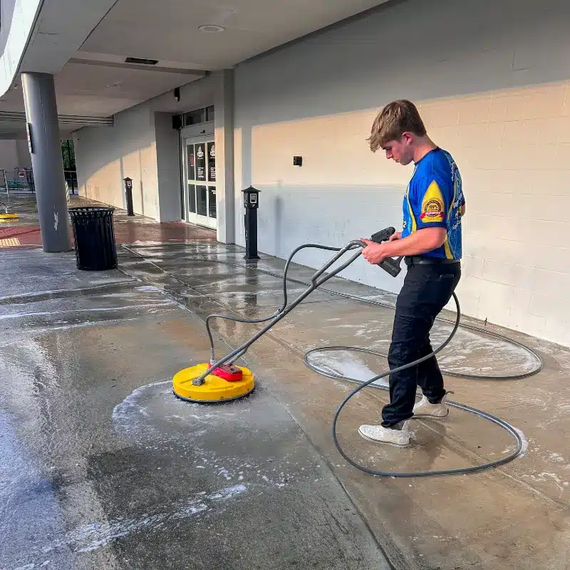 Commercial Pressure Washing project 1